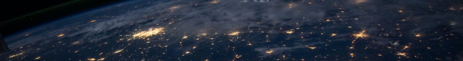 Planète terre vue de l'espace